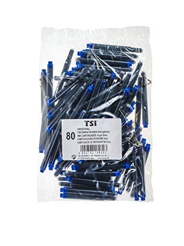 TSI 18080 combitinktpatronen 80-delig zak, koningsblauw