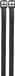 Waldhausen X-Line Blackstar Sangles d'étrier