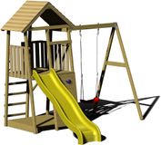 Wendi Toys Speelhuis Bij met Glijbaan - WTJ3 - 270x270x280 cm