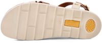 camel active Sandaal met leren voetbed - Maat 38 - Bruin