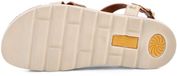 camel active Sandaal met leren voetbed - Maat 38 - Bruin