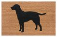 Hanse Home Kokos Deurmat voor binnen en buiten, vuilvangmat, natuur, kokosmat, voor buiten, hond, deurmat weerbestendig en antislip, voor hal, terras, entree, 45 x 75 cm
