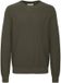 Blend Katoenen trui Lange mouw Ronde hals Effen Groen XL
