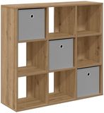 vidaXL Dressoir Artisan Eiken 88,5 x 29 x 84,5 cm