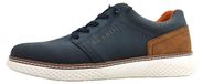 Bugatti Dexter chaussures pour hommes mocassins bleu décontracté
