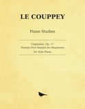 Le Couppey L'alphabet, Op. 17: Twenty-Five Very Easy Studies for the Beginning Pianist