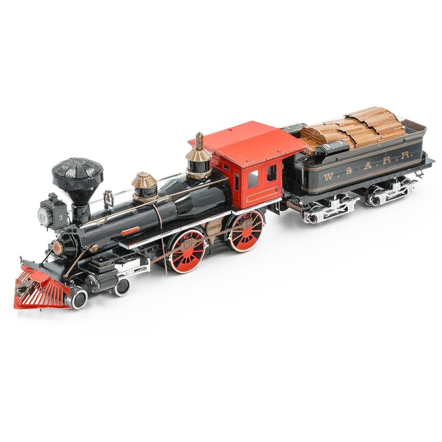 Metal earth Wild West: 4-4-0 Locomotief 19,5 Cm