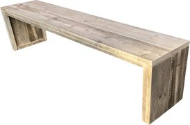 Wood4you - Tuinbank Amsterdam steigerhout -170