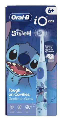 Oral-B iO Kids Stitch Elektrische Tandenborstel - Blauw - 6+ jaar