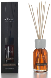 Millefiori Milano Geurstokjes Vanilla & Wood 100 ml