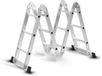 Hammersmith SuperLadder - Universele multifunctionele ladder van vliegtuigaluminium - 3,4m - 12 sporten - Antislipvoeten