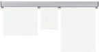 FRANKEN Klemrail voor papier, zelfklevend, lengte: 310 mm, kunststof, uitbreidbaar naar keuze