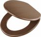 Douglas Abattant en bois de noyer Softclose 43x37.5x5 cm