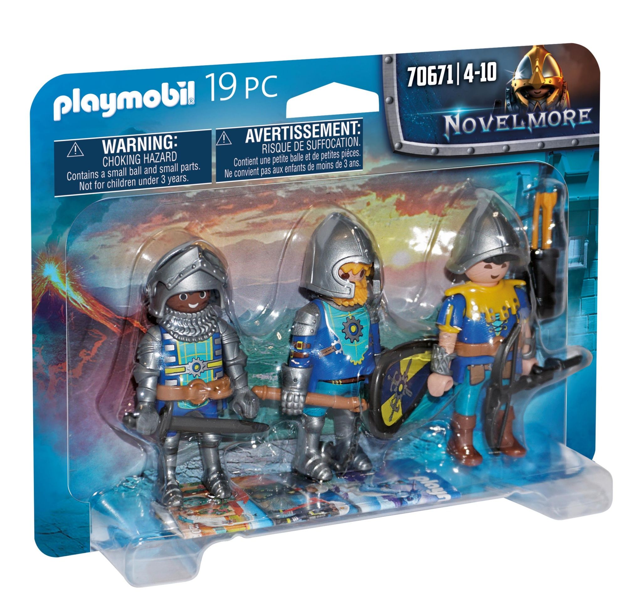 playmobil Novelmore Playmobil 70671 Novelmore Set Van 3 Ridders