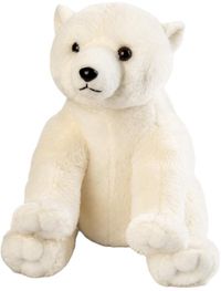 Ravensden Peluche ours polaire - 30 cm - Blanc