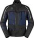 Spidi 4 Season V3 H2Out, veste textile H2Out, Noir/Bleu Foncé, L