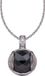 Orphelia Hanger + Ketting Ball Black Zirconium ZH-4572