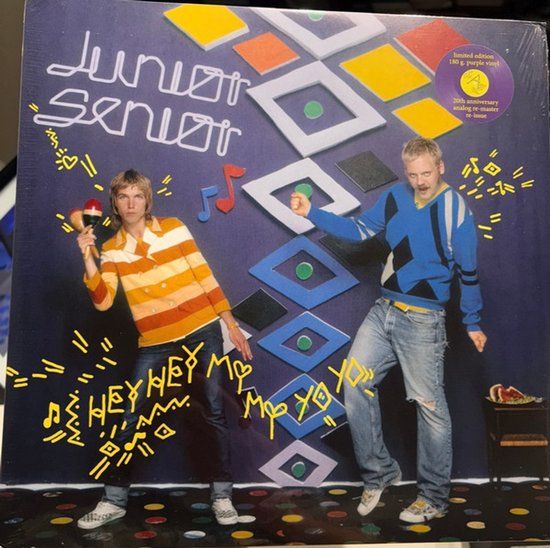 Hey Junior Senior - Hey Hey My My Yo Yo (LP, Purple Vinyl, 180g, Standard Edition, Stereo, Electro, 2025)