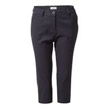 Craghoppers Kiwi Pro Crop Wandelshorts voor dames, Dk Navy