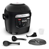 Moulinex Multicook Stir&Fry, multikoker en airfryer, automatisch mengblad, 14 programma's, koken met 2 niveaus, MZ7408F0