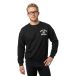 West Coast Choppers Iron Oversized Heavyweight Sweatshirt Zwart M