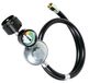 Propane Gas Hose with Pressure Regulator and Gauge
