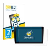 BROTECT Screenprotector voor Pioneer SPH-PF97BT - Folie Beschermfolie transparant 2 Stuks