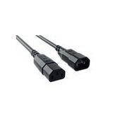 Bachmann 356.119 Stroomkabel C13-C14, zwart, 0,5 m