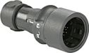 Bulgin PXP6010/03P/CR/0507 Ronde connector Stekker, recht Serie (ronde connectors): Buccaneer 6000 Totaal aantal polen: 2 + PE