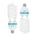 2X135W FGen 2X135W CFL Fotolamp 5500K Fotoleuchte met E27 Stecker