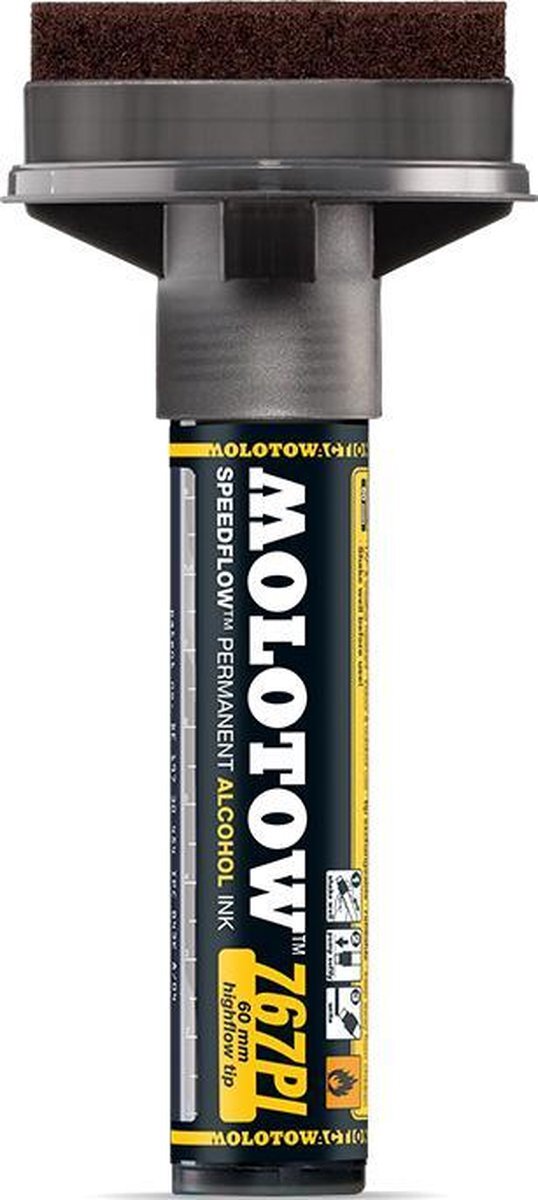 Molotow Speedflow 767PI Zwarte 60mm Marker