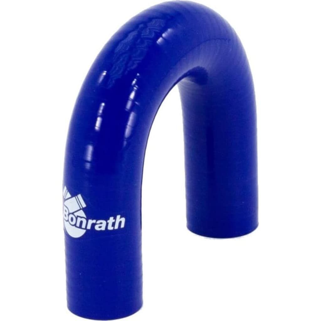 Bonrath siliconen slang Ø22 mm 50 mm 180° blauw