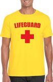 Bellatio Decorations Shoppartners Bv Lifeguard verkleed shirt - geel - heren - strandwacht Carnaval T-shirt - reddingsbrigade shirt - Verkleedkleding S