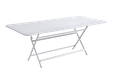 Fermob - table rectangulaire Caractère - Blanc - acier peint - Designer Studio Fermob
