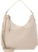 Coccinelle Leren schoudertas Rebekka Handbag Grained Leather Sandshell beige