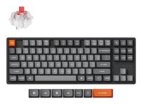 Keychron K8 Max Universeel USB + RF Wireless + Bluetooth Mechanisch Toetsenbord Zwart