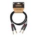 Cascha Advanced Line Audio Cable Jack (2M) naar Jack (2M), 3m