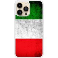Apple iPhone 14 Drapeau italie Verstevigd hoesje met sublimatie bedrukking