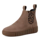 Tamaris Dames Chelseaboot 1-25403-43 3Z9 Beige Leer Maat 42