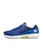 Wilson Rush Lite 5 Chaussures de tennis en terre battue pour hommes, Deja Vu Blue/White/Safety Yellow, 13