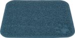 Trixie Mat voor kattentoilet, blauw, PVC, 37 x 45 cm