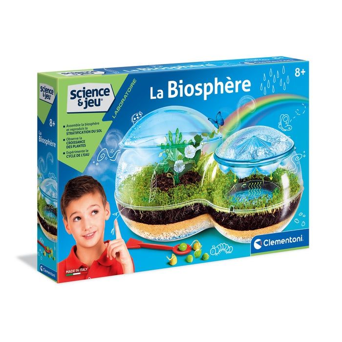 Clementoni Science & Jeu Fun La Biosphère - Experiment Kit - Botany - Ages 8+