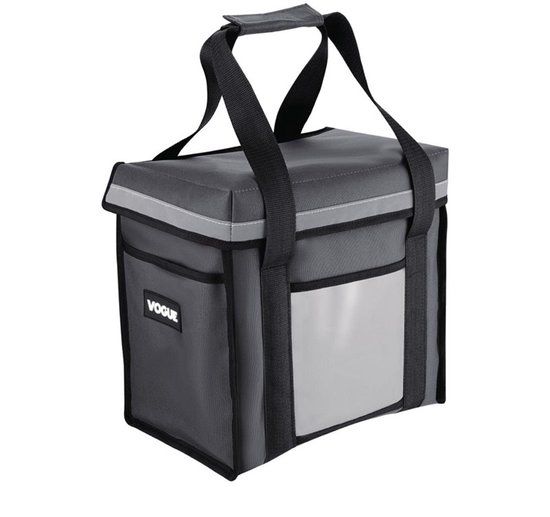 Vogue Geïsoleerde Bezorgtas Bovenlader Grijs 330x230x330mm