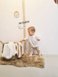 BamBam Groeimeter 'See How I Grow' - Hout