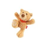 sigikid 43318 knuffeldier, lichtbruin/beer, 15 cm