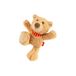 sigikid 43318 knuffeldier, lichtbruin/beer, 15 cm