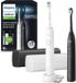 Philips Sonicare Elektrische tandenborstel HX7109/01, dubbelverpakking, serie 5300, wit en zwart