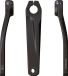FSA E-bike Shimano Ep8/e8000 Pedaalarm Zwart 165 mm