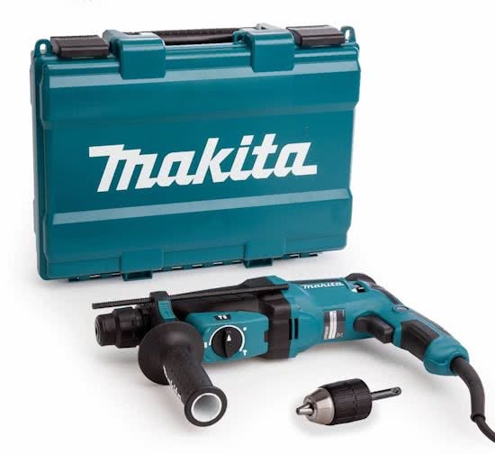 Makita combihamer SDS plus inclusief snelspanboorkop