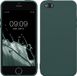 kwmobile telefoonhoesje geschikt voor Apple iPhone SE (1.Gen 2016) / iPhone 5 / iPhone 5S - Back cover in blauwgroen